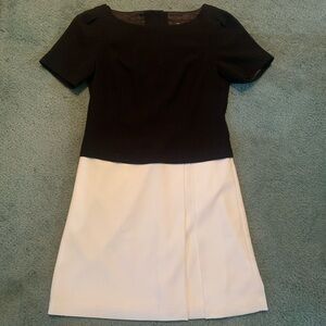 White House Black Market Elegant Black Dress NWOT sz 4